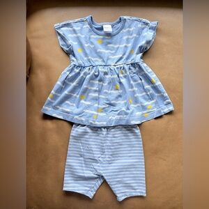 Hanna Andersson Tunic Top and Shirts set